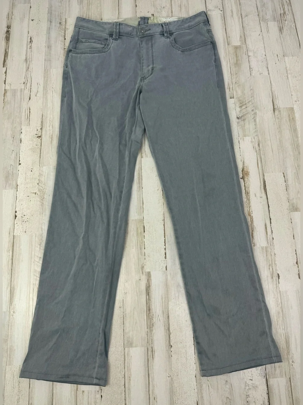 Tommy Bahama Pants Mens 32x31 Khaki Gray Cotton Tencel